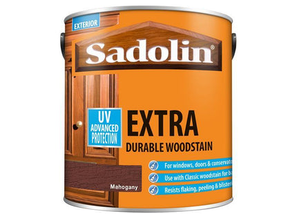 Sadolin Extra Durable Woodstain Mahogany 2.5 Litre