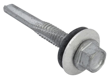 Forgefix Techfast Hex Head Roofing Screw Self-Drill Heavy Section 5.5 X 38Mm Pack 100