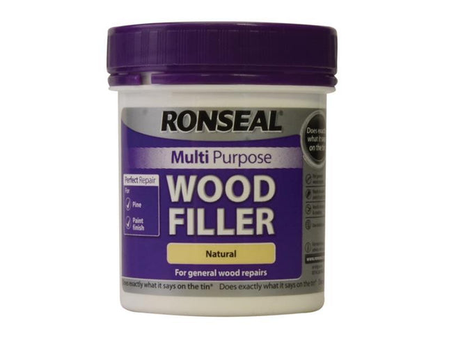 Ronseal Multi Purpose Wood Filler Tub Natural 250G