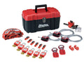 Master Lock Valve & Electrical Lockout Toolbox Kit 23-Piece
