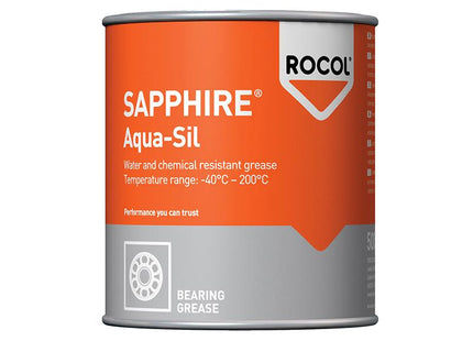 Rocol Sapphire Aqua-Sil Bearing Grease Tin 500G