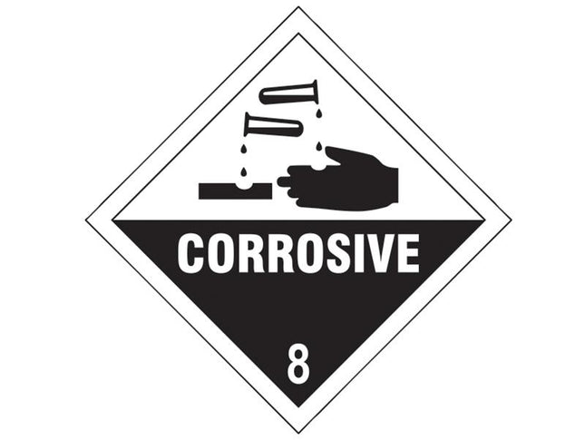 Scan Corrosive 8 Sav - 100 X 100Mm