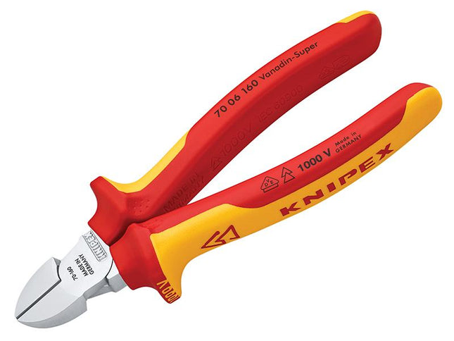 KNIPEX Vde Diagonal Cutter 160Mm