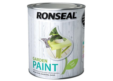 Ronseal Garden Paint Lime Zest 750Ml
