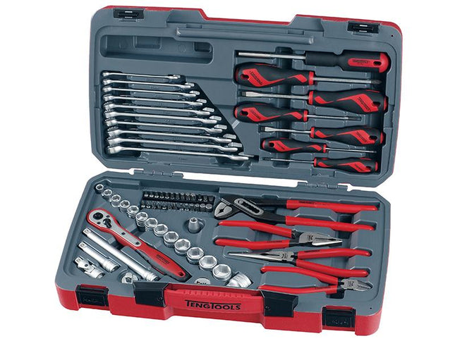 Teng T3867 Tool Set Of 67 3/8In Drive