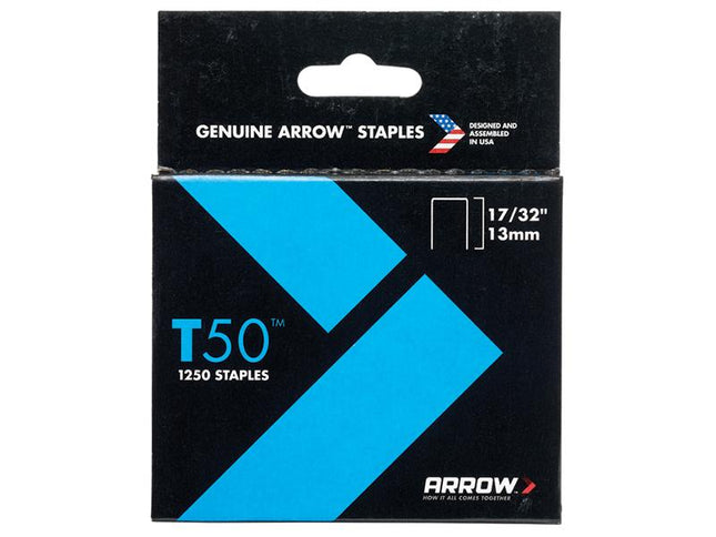 ARROW T50 Staples Ceiltile 13Mm Box 1250