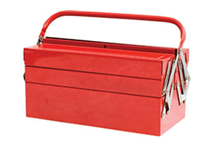 Faithfull Metal Cantilever Toolbox - 5 Tray 49Cm (19In)