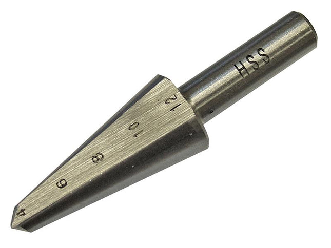 Faithfull Hss Taper Drill Bit 4-12Mm