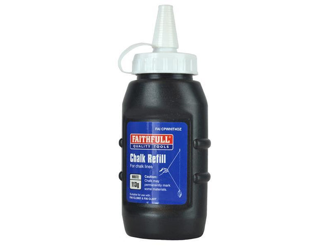 Faithfull Chalk Powder White 113G