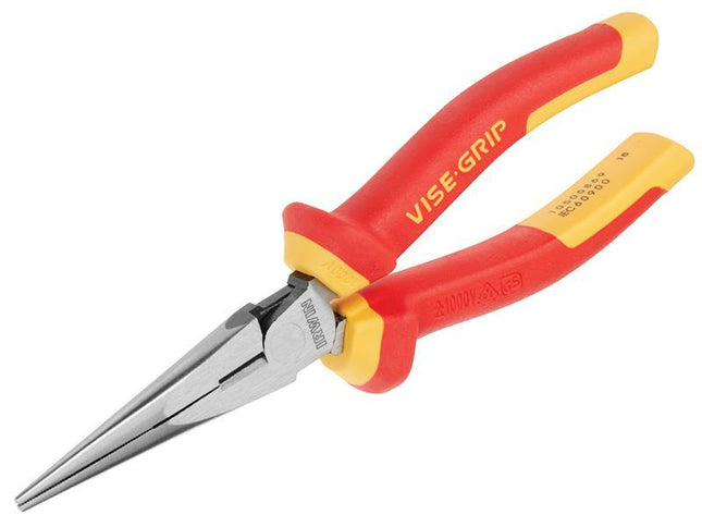 Irwin Vise-Grip Long Nose Pliers High Leverage Vde 200Mm (8In)