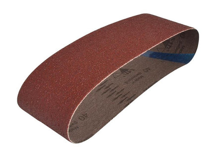 Faithfull Cloth Sanding Belt 533 X 75Mm Coarse (Pack Of 3)