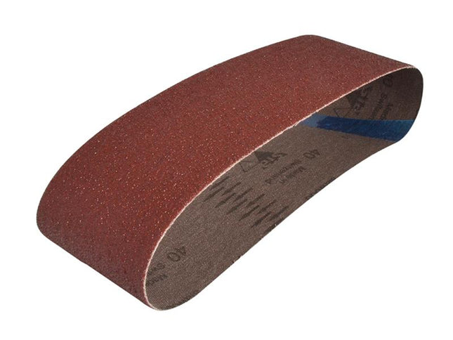 Faithfull Cloth Sanding Belt 533 X 75Mm Coarse (Pack Of 3)