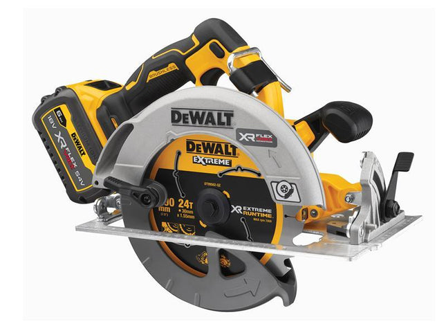 DCS573T1 XR FlexVolt Advantage Circular Saw 190mm 18V 1 x 6.0Ah Li-ion