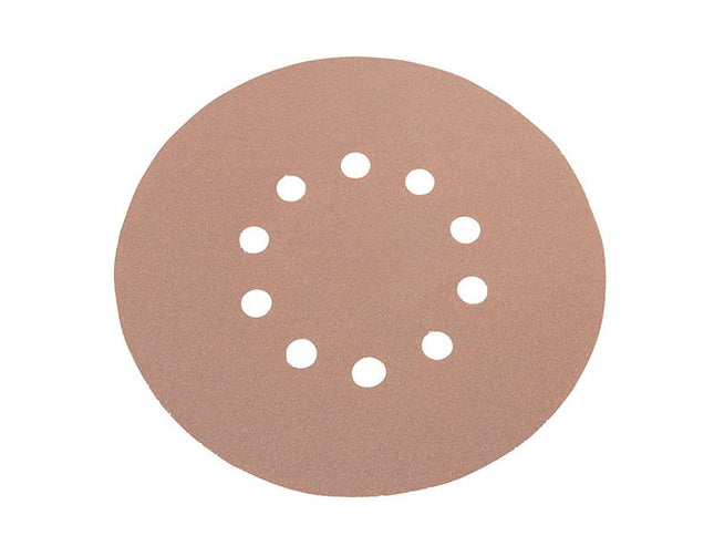 Flex Power Tools Sanding Paper Hook & Loop Backing Round 150 Grit Pack 25