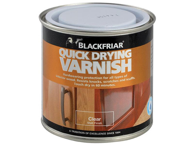 Blackfriar Quick Drying Duratough Interior Varnish Clear Matt 500Ml