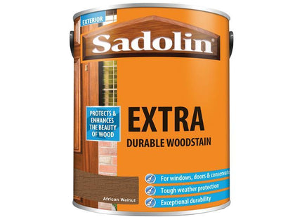 Sadolin Extra Durable Woodstain African Walnut 5 Litre