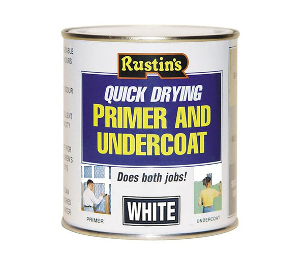 Quick Dry Primer & Undercoat White 500ml