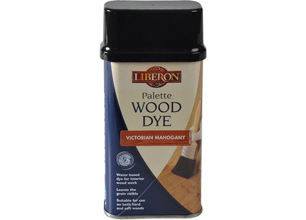 Liberon Palette Wood Dye Victorian Mahogany 250Ml