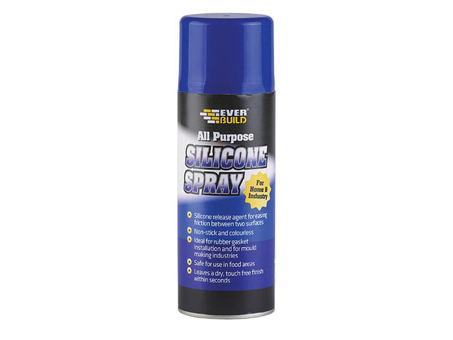 Everbuild All Purpose Silicone Spray 400Ml