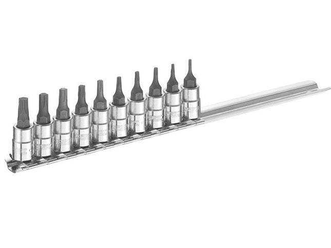 Expert Socket Set Of 10 Torx 1/4In Drive