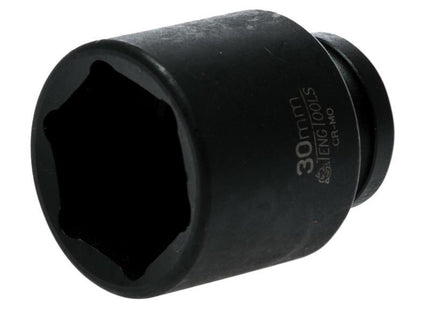 Teng Impact Socket Hexagon 6 Point 1/2In Drive 30Mm