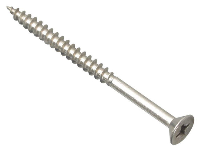 Forgefix Multi-Purpose Pozi Screw Csk St Stainless Steel 5.0 X 70Mm Box 100