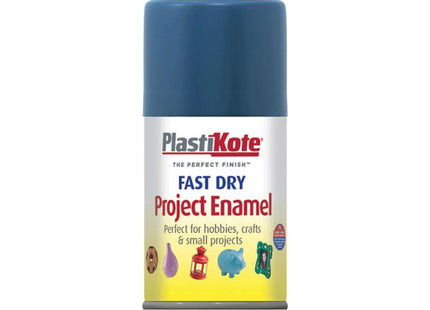 Plastikote Fast Dry Enamel Aerosol Harbour Blue 100Ml