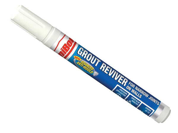 Unibond Triple Proctect Grout Reviver Wall Pen 7Ml Ice White