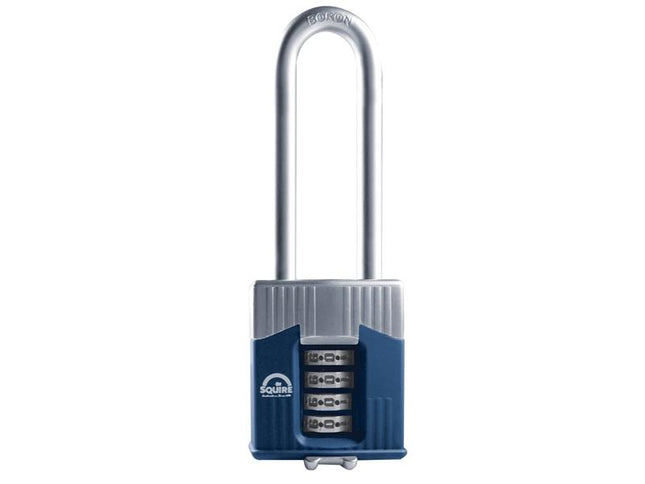 Henry Squire Warrior High-Security Long Shackle Combination Padlock 45Mm