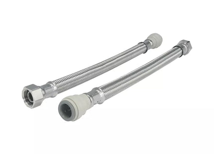 John Guest Speedfit Braided Hose 1000mm - 15mm X 3/4" TC