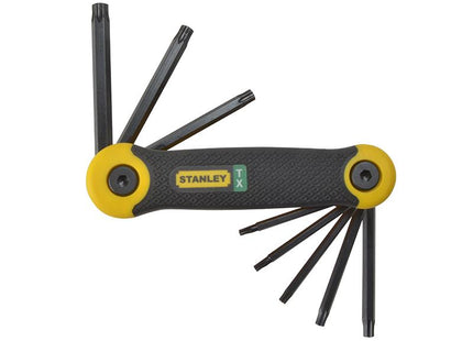 Stanley Tools Torx Key Folding Set Of 8 (Tx9-Tx40)