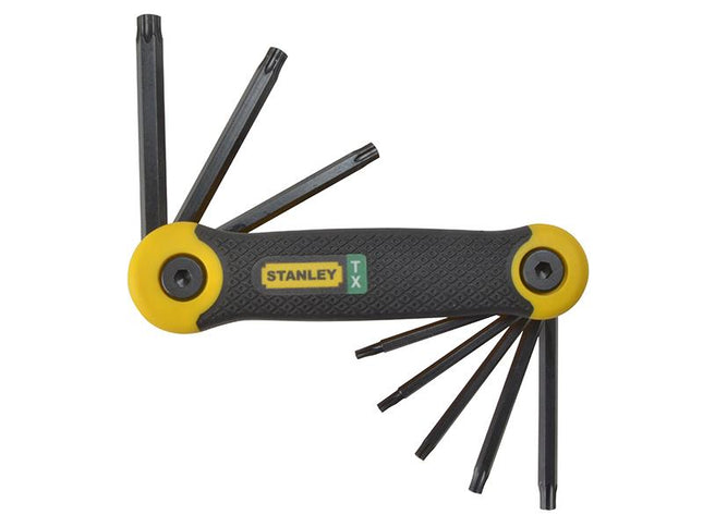 Stanley Tools Torx Key Folding Set Of 8 (Tx9-Tx40)