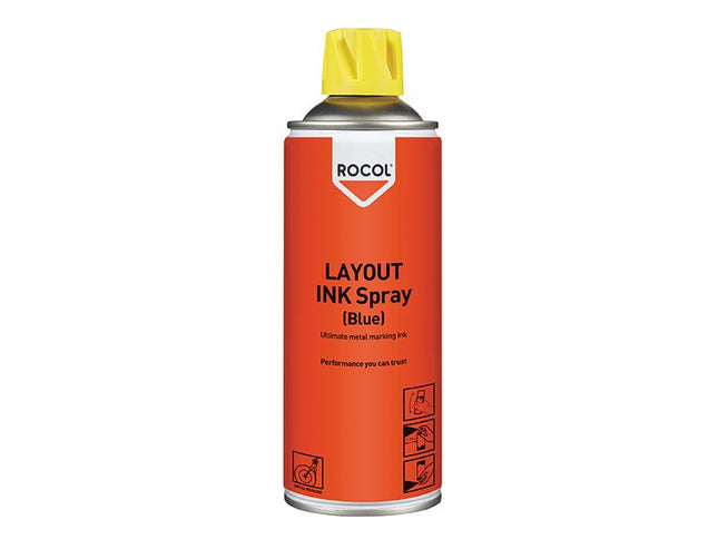 Rocol Layout Ink Spray Blue 400Ml