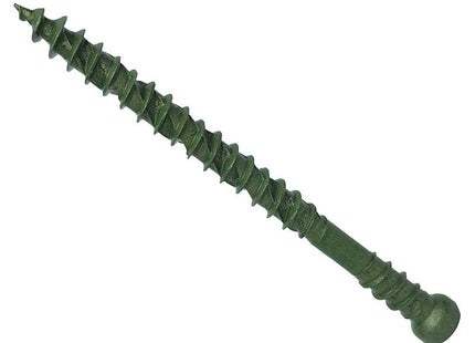 Forgefix Forgefast Decking Screws Reduced Head Green 4.5X50 Torx T15 Tub 600