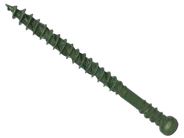 Forgefix Forgefast Decking Screws Reduced Head Green 4.5X50 Torx T15 Tub 600