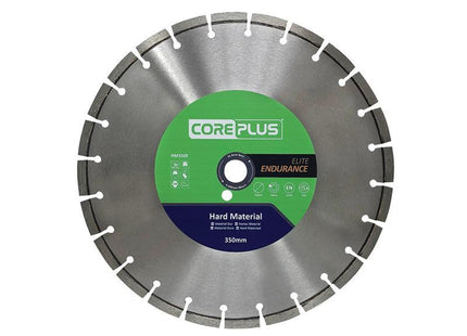 HM350E Elite Hard Material Turbo Diamond Blade 350mm