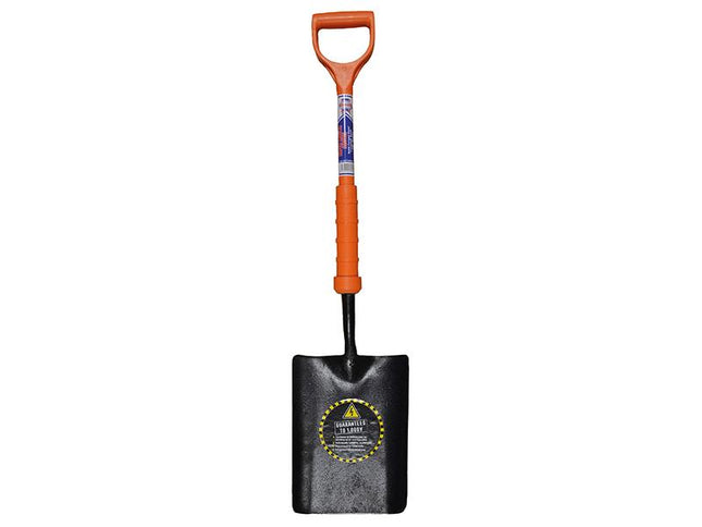 Faithfull Taper Mouth Shovel Fibreglass Insulated Shaft Yd