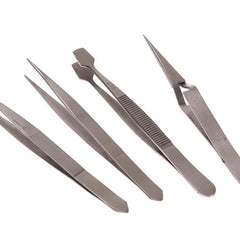 Faithfull Tweezer Set, 4 Piece