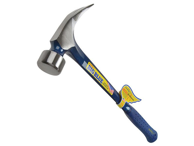 Estwing E3/25S Straight Claw Framing Hammer - Vinyl Grip 708G (25Oz)