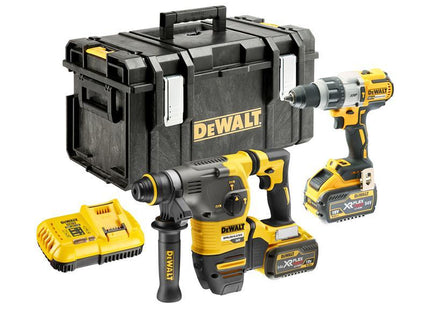 DEWALT Dck2033X2 Flexvolt Xr Twin Pack 18/54V 2 X 9.0/3.0Ah Li-Ion