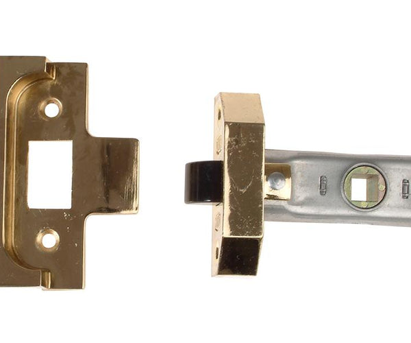 Union Rebated Tubular Mortice Latch 2650 Electro Brass 63Mm 2.5In