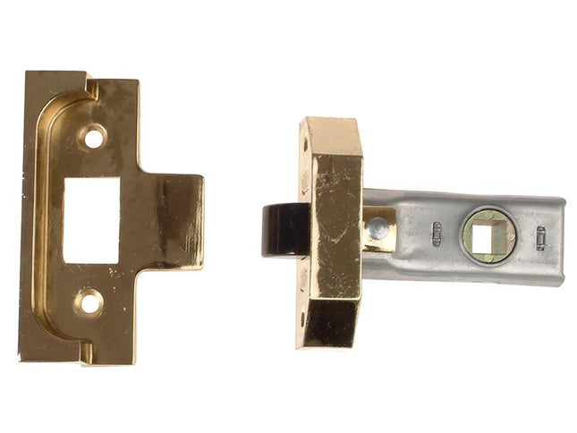 Union Rebated Tubular Mortice Latch 2650 Electro Brass 63Mm 2.5In