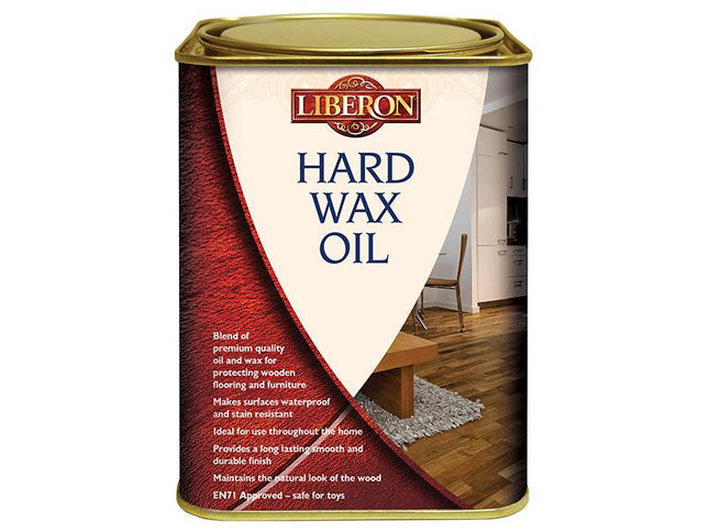 Liberon Hard Wax Oil Clear Matt 1 Litre