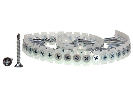 SENCO Duraspin Collated Screws Drywall To Light Steel 3.9 X 45Mm Pack 1000