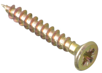 Forgefix Multi-Purpose Pozi Screw Csk St Zyp 4.0 X 35Mm Box 200