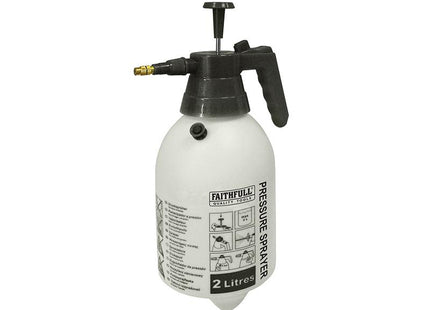 Faithfull Handheld Pressure Sprayer 2 Litre