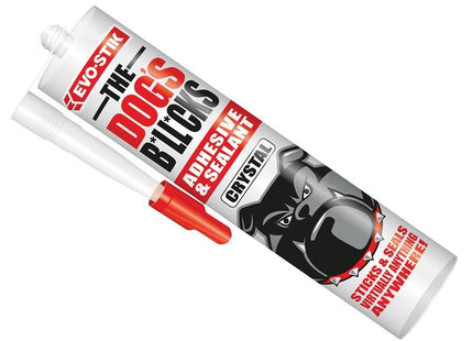 Evo-Stik The Dog'S B*Ll*Cks Multipurpose Adhesive & Sealant  Crystal Clear 290Ml
