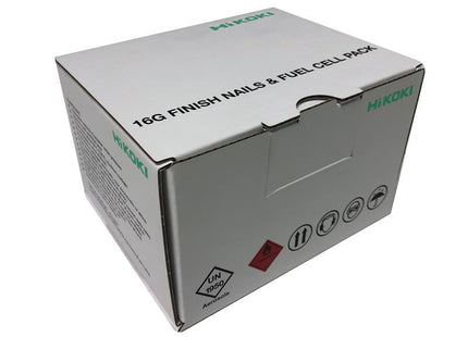 HIKOKI Second Fix Straight Nail 25Mm & Fuel (Pack 5000)