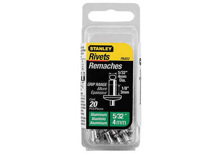 Stanley Tools 1-Paa62 Aluminium Rivets Short 5Mm (15)
