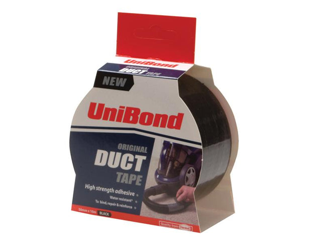 Unibond Duct Tape Black 50Mm X 25M